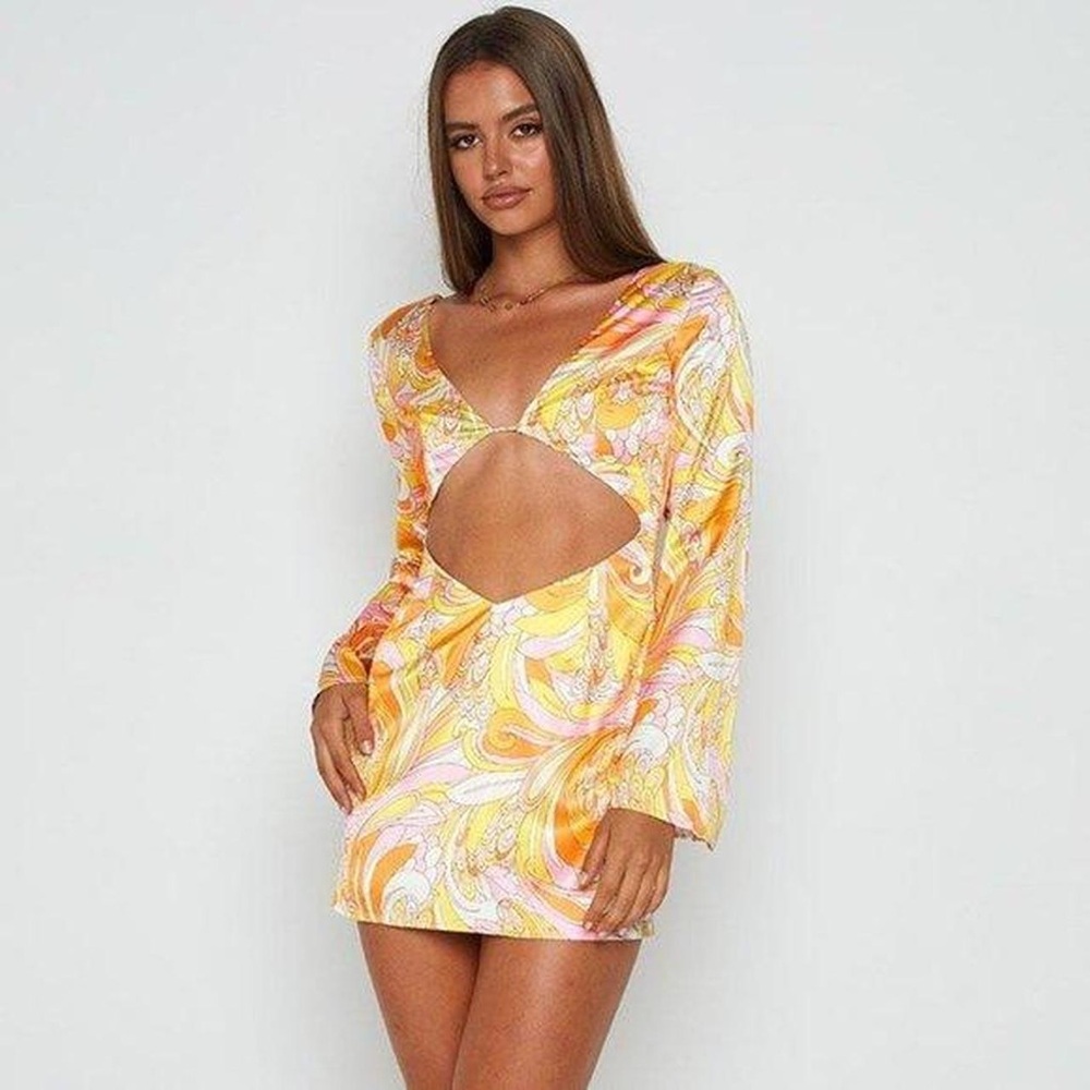 Beginning Boutique Libra Print Dress